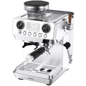 ΜΗΧΑΝΗ ESPRESSO ΜΕ ΜΥΛΟ ΚΑΦΕ PREM-40573 PRIMO HOT&COLD 20BAR DIGITAL INOX
