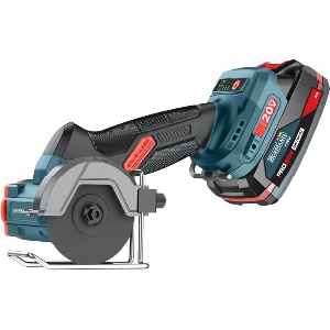 BORMANN PRO BBP5418X2CA ΜINI BRUSHLESS ΓΩΝΙΑΚΟΣ ΤΡΟΧΟΣ ΡΥΘ/ΝΟΣ 20V, 0-7000/14000/20000RPM,1X2AH