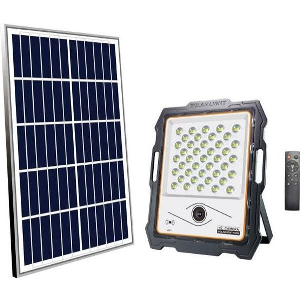 EUROLAMP ΠΡΟΒΟΛΕΑΣ LED 100W SMD ΗΛΙΑΚΟΣ ΜΕ ΚΑΜΕΡΑ DC5V 6500K IP65 ΜΑΥΡΟΣ PLUS