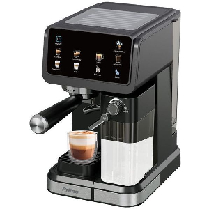 ΜΗΧ ESPRESSO+MILK FROTHER PREM-40570 PRIMO HOT&COLD 3ΣΕ1 20BAR TOUCH SCREEN ΜΑΥΡΗ/ΙΝΟΧ