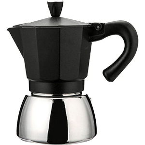 ESTIA ΚΑΦΕΤΙΕΡΑ ΕΣΤΙΑΣ GRANO ΑΛΟΥΜΙΝΙΟΥ 150ML ΜΑΥΡΗ 01-51549