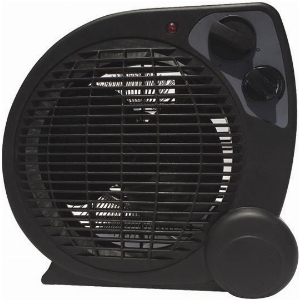 ΑΕΡΟΘΕΡΜΟ ΔΩΜΑΤΙΟΥ 1000W/2000W ΜΑΥΡΟ EUROLAMP 300-41205