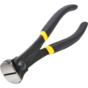 DELI END CUTTER 180MM WITH NON-SLIP COATED HANDLE BLACK EDL20407