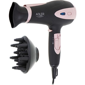ADLER ΠΙΣΤΟΛΑΚΙ ΜΑΛΛΙΩΝ AD 2248 2200W ΙΟΝ + ΦΥΣΟΥΝΑ ΜΑΥΡΟ/ΡΟΖ