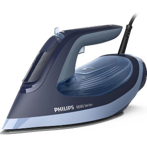 PHILIPS 6000 SERIES DST6120/20 ΣΙΔΕΡΟ ΑΤΜΟΥ STEAMGLIDE PLUS SOLEPLATE 2600 W BLUE