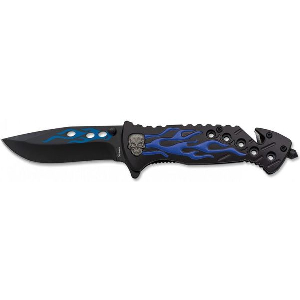 ΣΟΥΓΙΑΣ ALBAINOX BLUE ALUMINIUM PENKNIFE. SAW BLADE 8.5CM 18913