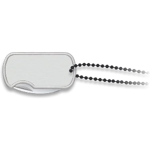 ΣΟΥΓΙΑΣ ALBAINOX DOG TAG ΚΡΕΜΑΣΤΟΣ ΜΕ ΑΛΥΣΙΔΑ 18655