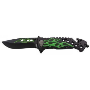 ΣΟΥΓΙΑΣ ALBAINOX GREEN ALUMINIUM PENKNIFE. SAW BLADE 8.5CM 18914