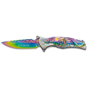 ΣΟΥΓΙΑΣ ALBAINOX RAINBOW BICOLOURED PENKNIFE BLADE 9CM 18927