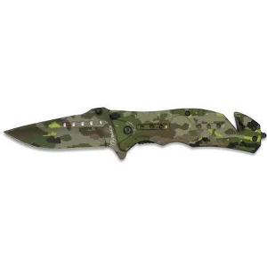 ΣΟΥΓΙΑΣ ALBAINOX RUBBERED FIBER/GREEN CAMO 18401-A