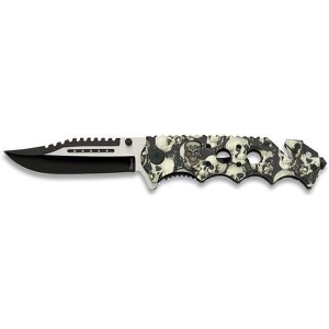 ΣΟΥΓΙΑΣ ALBAINOX SKULLS PENKNIFE 8.7CM 19867
