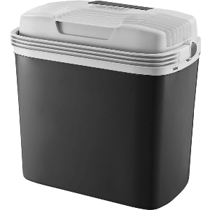 FIRST AUSTRIA FA-5170-5-BA ΦΟΡΗΤΟ ΨΥΓΕΙΟ 16L 230V/12V & USB-C PD ΜΕ ΘΕΡΜΑΝΣΗ 52W/48W ΜΑΥΡΟ