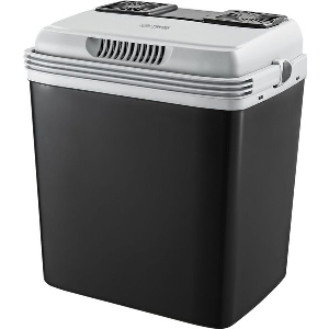 FIRST AUSTRIA FA-5170-7-BA ΦΟΡΗΤΟ ΨΥΓΕΙΟ 25L 230V/12V & USB-C PD ΜΕ ΘΕΡΜΑΝΣΗ 52W/48W ΜΑΥΡΟ
