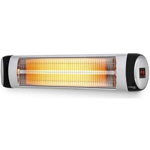 ΣΟΜΠΑ QUARTZ 2500W TROTEC IR2570S ΕΞΩΤΕΡΙΚΟΥ ΧΩΡΟΥ ΜΑΥΡΗ/ΑΣΗΜΙ