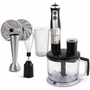 ΡΑΒΔΟΜΠΛΕΝΤΕΡ 800W ESPERANZA PESTO STAINLESS STEEL ROD & FULL SET EKM004