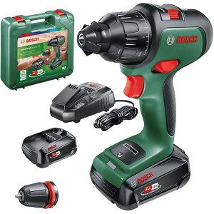 ΔΡΑΠΑΝΟΚΑΤΣΑΒΙΔΟ ΚΡΟΥΣΤΙΚΟ ΜΠΑΤΑΡΙΑΣ BOSCH ADVANCED IMPACT 18V BRUSHLESS 13MM 2X 2.5AH 06039B5109