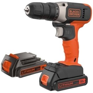 ΔΡΑΠΑΝΟΚΑΤΣΑΒΙΔΟ ΜΠΑΤΑΡΙΑΣ BLACK & DECKER 10MM 18V LI-ION 2Χ 1.5AH BCD001C2-QW