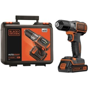 ΔΡΑΠΑΝΟΚΑΤΣΑΒΙΔΟ ΜΠΑΤΑΡΙΑΣ BLACK & DECKER 18V LI-ION 1.5AH ΜΕ AUTOSENSE ASD18K