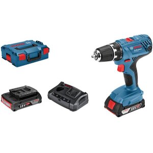 ΔΡΑΠΑΝΟΚΑΤΣΑΒΙΔΟ ΜΠΑΤΑΡΙΑΣ BOSCH PRO GSR 18V-21 2X 2AH LI-ION L-BOXX 06019H1008