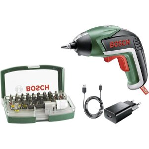 ΕΠΑΝΑΦΟΡΤΙΖΟΜΕΝΟ ΚΑΤΣΑΒΙΔΙ ΜΠΑΤΑΡΙΑΣ IXO V BOSCH 3.6V LI-ION + ΚΑΣΕΤΙΝΑ 32 ΤΕΜ ΜΥΤΕΣ 06039A800S