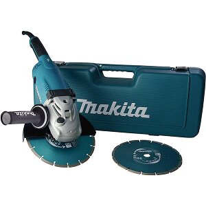 ΓΩΝΙΑΚΟΣ ΗΛΕΚΤΡΙΚΟΣ ΤΡΟΧΟΣ MAKITA 230MM 2200WATT + 2 ΔΙΑΜΑΝΤΟΔΙΣΚΟΙ + MAKPAC GA9020RFK3