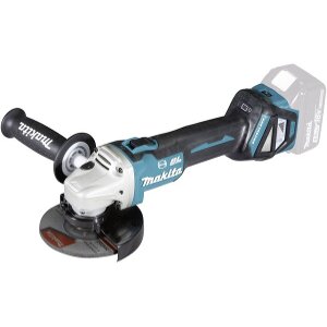 ΓΩΝΙΑΚΟΣ ΤΡΟΧΟΣ ΜΠΑΤΑΡΙΑΣ MAKITA 18V BRUSHLESS ΡΥΘΜΙΖΟΜΕΝΕΣ ΣΤΡΟΦΕΣ SOLO DGA513Z