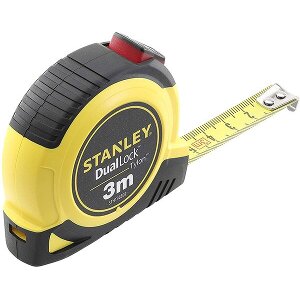 ΜΕΤΡΟΤΑΙΝΙΑ STANLEY DUAL LOCK TYLON 3M 13MM STHT36802-0