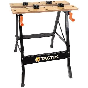 ΠΑΓΚΟΣ ΕΡΓΑΣΙΑΣ TACTIX ΑΝΑΔΙΠΛΟΥΜΕΝΟΣ + ΡΥΘΜ.ΥΨΟΥΣ 100KG 330001