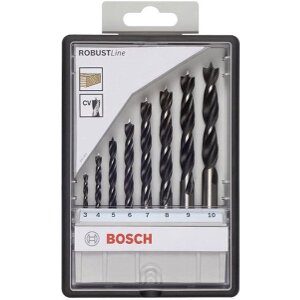 ΚΑΣΕΤΙΝΑ 8 ΤΕΜ ΤΡΥΠΑΝΙΑ ΞΥΛΟΥ BOSCH ROBUST LINE 2607010533