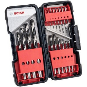 ΣΕΤ 18 ΤΕΜ BOSCH ΤΡΥΠΑΝΙΑ HSS ΣΕ TOUGH BOX 2605877350