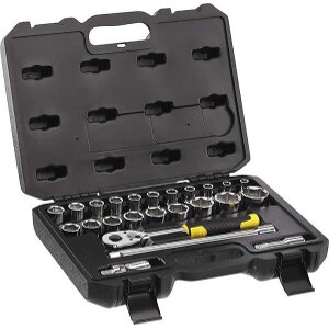 ΣΕΤ 24 ΤΕΜ STANLEY ΚΑΣΤΑΝΙΑ 1/2' ΚΑΡΥΔΑΚΙΑ ΚΑΣΕΤΙΝΑ STMT82830-1