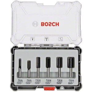 ΣΕΤ 6 ΦΡΕΖΕΣ ΕΥΘΕΙΑΣ ΚΟΠΗΣ BOSCH 6MM 2607017465