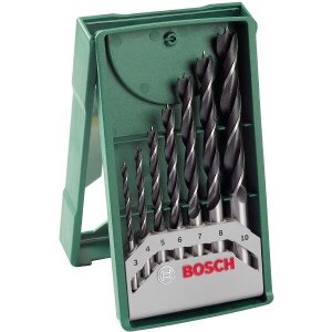 ΣΕΤ 7 ΤΕΜ ΤΡΥΠΑΝΙΑ ΞΥΛΟΥ BOSCH Φ3/10 2607019580