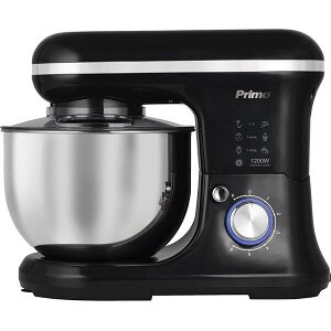 ΜΙΞΕΡ 1200W PRIMO PRMB-40257 ΜΕ ΚΑΔΟ INOX 5L ΜΑΥΡΟ/CHROME