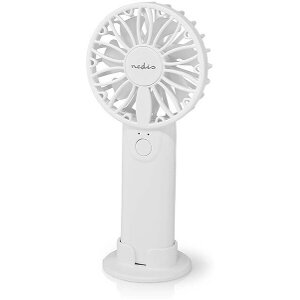 NEDIS HANDHELD MINI FAN ΛΕΥΚΟ