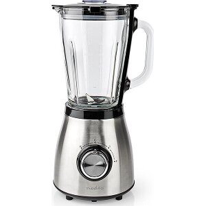 NEDIS KABL350CAL ΜΠΛΕΝΤΕΡ ΓΙΑ SMOOTHIES ΜΕ ΓΥΑΛΙΝΗ ΚΑΝΑΤΑ 1.5LT 800W ΜΑΥΡΟ