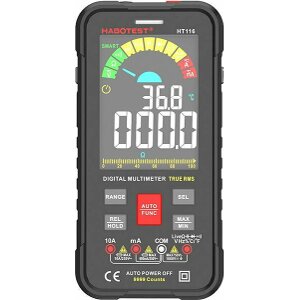 ΨΗΦΙΑΚΟ ΠΟΛΥΜΕΤΡΟ HABOTEST HT116 TRUE RMS DIGITAL UNIVERSAL MULTIMETER NCV