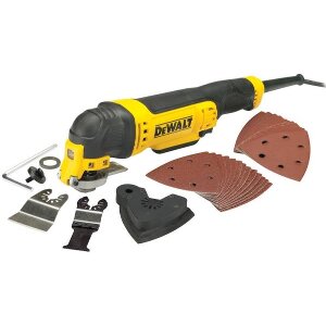 ΠΟΛΥΕΡΓΑΛΕΙΟ ΗΛΕΚΤΡΙΚΟ DEWALT 300W ΞΥΣΤΡΑ+ΤΡΙΒΕΙΟ+ΚΟΦΤΗΣ+29 ΕΞΑΡΤΗΜΑΤΑ DWE315