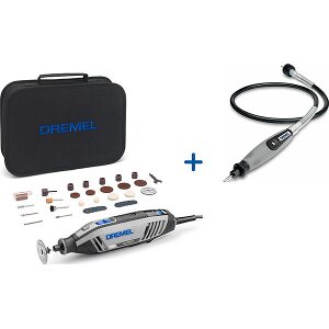 ΠΟΛΥΕΡΓΑΛΕΙΟ ΗΛΕΚΤΡΙΚΟ DREMEL 175WATT 4250-35 KIT + ΑΞΟΝΑΣ + ΤΣΑΝΤΑ F0134250KA