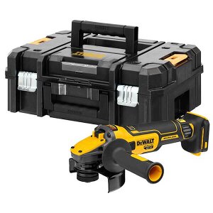 ΓΩΝΙΑΚΟΣ ΤΡΟΧΟΣ ΜΠΑΤΑΡΙΑΣ DEWALT 18V 125MM SOLO FLEXVOLT ADVANTAGE BRUSHLESS ΒΑΛΙΤΣΑ DCG409NT