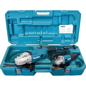 ΣΕΤ ΓΩΝΙΑΚΩΝ ΤΡΟΧΩΝ MAKITA GA9020R 2200W 230MM + 9558NBR 840W 125MM DK0052G