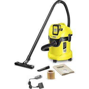 ΗΛΕΚΤΡΙΚΗ ΣΚΟΥΠΑ 300W KARCHER WD 3 BATTERY SET ΣΚΟΥΠΑ ΥΓΡΩΝ / ΣΤΕΡΕΩΝ 17LT