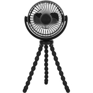 ΑΝΕΜΙΣΤΗΡΑΣ ΕΠΙΤΡΑΠΕΖΙΟΣ 5W EUROLAMP 300-20503 ΜΑΥΡΟΣ ΕΠΑΝΑΦΟΡΤΙΖΟΜΕΝΟΣ