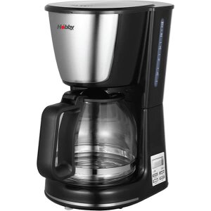 ΚΑΦΕΤΙΕΡΑ ΦΙΛΤΡΟΥ HOBBY HCM-40350 DIGITAL 1.8L 10ΦΛ ΜΑΥΡ/INOX