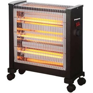 ΣΟΜΠΑ ΗΛΕΚΤΡΙΚΗ QUARTZ 2400W PRIMO PRQH-81057 ΜΑΥΡΗ
