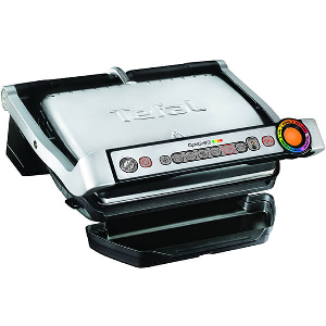 ΤΟΣΤΙΕΡΑ/GRILL 2000W TEFAL OPTIGRILL GC716D12 ΜΕ ΠΛΑΚΕΣ ΒΑΦΛΑΣ