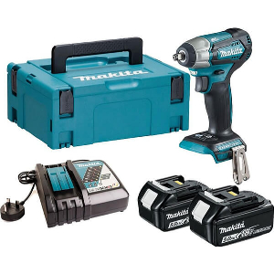 ΜΠΟΥΛΟΝΟΚΛΕΙΔΟ ΜΠΑΤΑΡΙΑΣ MAKITA 18V 2X5AH MAKPAC ΒΑΛΙΤΣΑ DTW180RTJ
