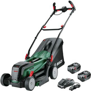 ΜΗΧΑΝΗ ΓΚΑΖΟΝ ΜΠΑΤΑΡΙΑΣ BOSCH UNIVERSAL ROTAK 2X18V-37-550 4AH 37CM 06008B9E00