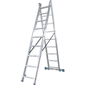 ΣΚΑΛΑ BORMANN BHL5140 ΔΙΠΛΗ ΑΛΟΥΜΙΝΙΟΥ 2X11 5.6M