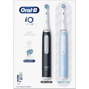 ΗΛΕΚΤΡΙΚΗ ΟΔΟΝΤΟΒΟΥΡΤΣΑ ORAL-B IO SERIES 3 DUO BLACK & BLUE